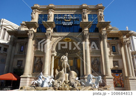 【ラスベガスの風景】フォーラム・ショップス 入口 【ラスベガスの風景】フォーラム・ショップス 入口 108684813