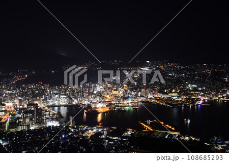 稲佐山からの夜景（長崎県長崎市） 108685293