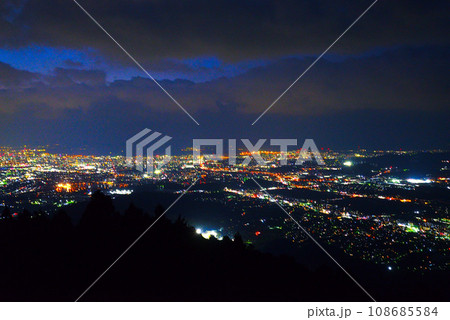 米ノ山展望台からの夜景（福岡県） 108685584