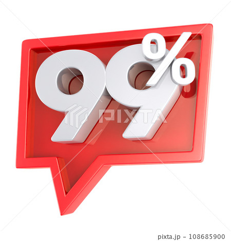 label 3d render 108685900