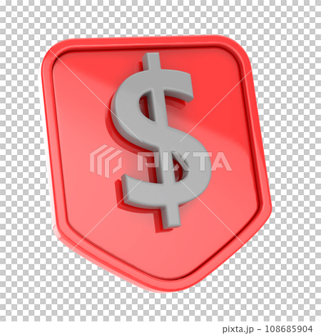 label 3d render 108685904