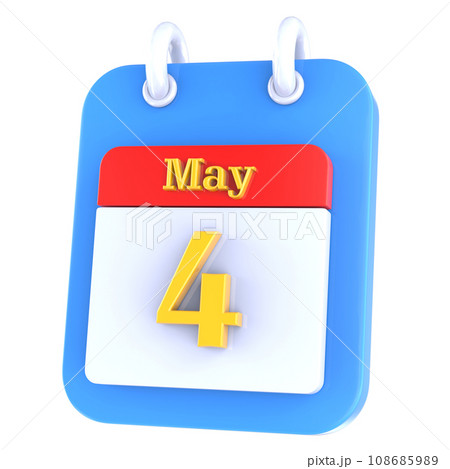 icon calendar 3d render Number 3D Render icon calendar 3d render Number 3D Render 108685989