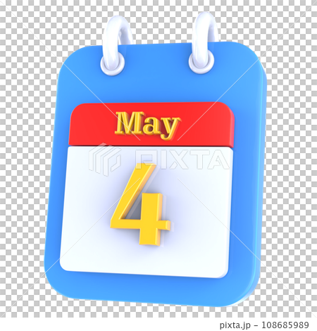 icon calendar 3d render Number 3D Render icon calendar 3d render Number 3D Render 108685989