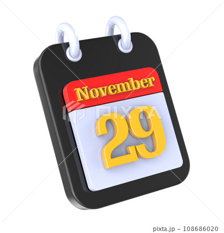 icon calendar 3d render Number 3D Render icon calendar 3d render Number 3D Render 108686020