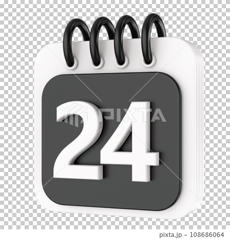 icon calendar 3d render Number 3D Render icon calendar 3d render Number 3D Render 108686064
