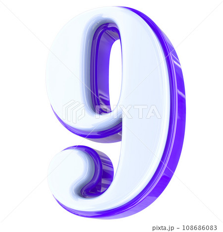 icon calendar 3d render Number 3D Render 108686083