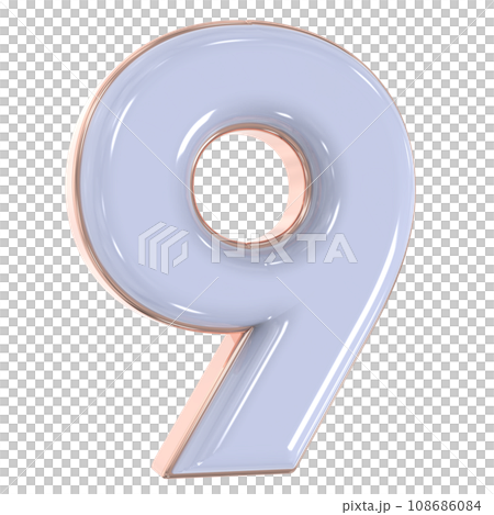 icon calendar 3d render Number 3D Render 108686084