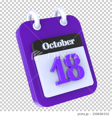 icon calendar 3d render icon calendar 3d render 108686102