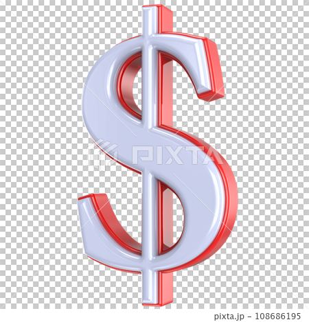 Font Number 3D Render Font Number 3D Render 108686195
