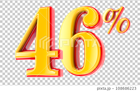 Font Number 3D Render Font Number 3D Render 108686223