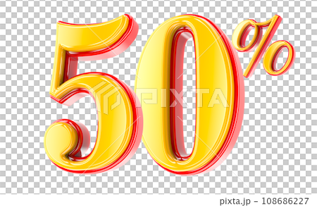 Font Number 3D Render Font Number 3D Render 108686227