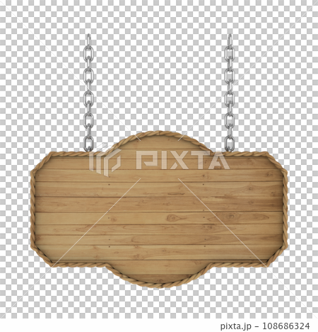 wooden sign isolated on white background wooden sign isolated on white background 108686324