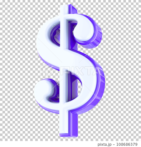 Font Number 3D Render 108686379