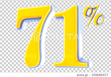 Font Number 3D Render Font Number 3D Render 108686457