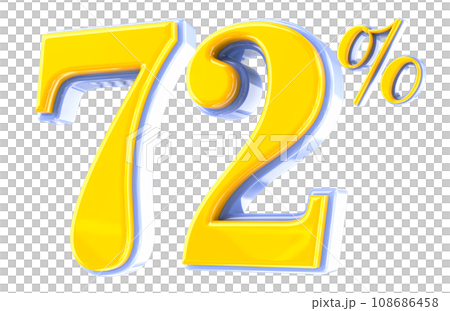 Font Number 3D Render 108686458