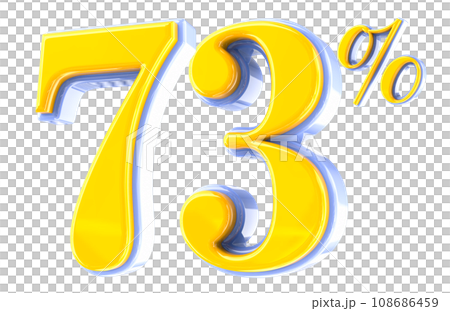 Font Number 3D Render Font Number 3D Render 108686459