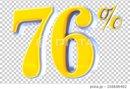 Font Number 3D Render Font Number 3D Render 108686462