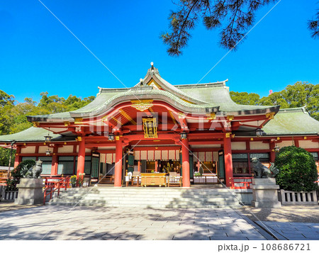 西宮神社 拝殿 西宮神社 拝殿 108686721