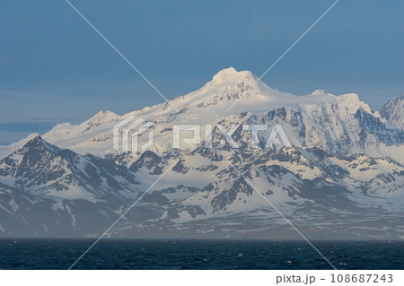 サウスジョージア島　雪山 108687243
