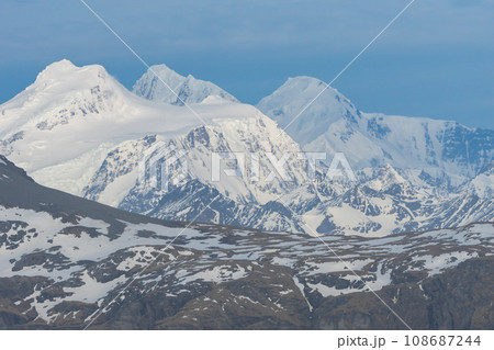 サウスジョージア島 雪山 サウスジョージア島 雪山 108687244
