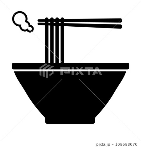 ラーメン　アイコン 108688070