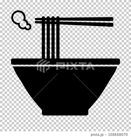 ラーメン　アイコン 108688070