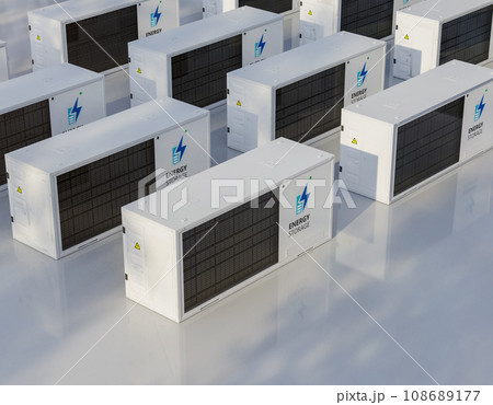Energy storage systems or battery container units 108689177