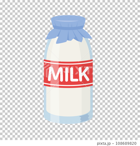 牛奶瓶圖 108689820