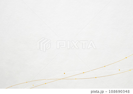 ラグジュアリーな和モダン和紙_和風背景素材 108690348