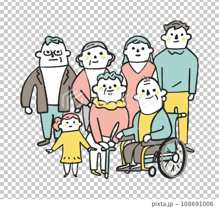 4代搭配插畫素材 108691006