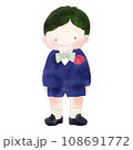 卒園式の男の子 108691772