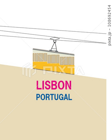リスボン lisbon lisboa トラム tram ポルトガル portugal リスボン lisbon lisboa トラム tram ポルトガル portugal 108692454