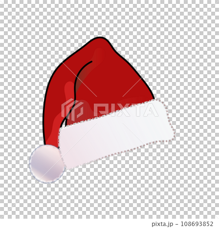Illustration of santa claus hat Illustration of santa claus hat 108693852