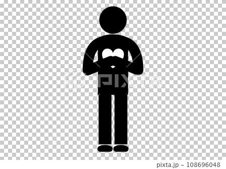 人権や命を尊重するピクトグラム 108696048