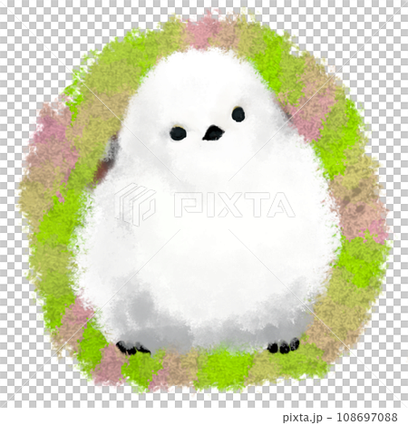 Hand-drawn illustration of cute striped long-tailed moth Hand-drawn illustration of cute striped long-tailed moth 108697088