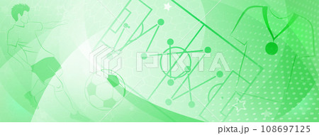 Abstract soccer background 108697125