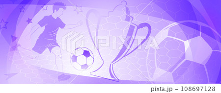 Abstract soccer background 108697128