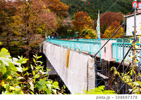 落合橋の補強工事 108697378