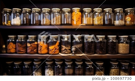 Herbs and tinctures for the healing and restoration of the body. 108697730