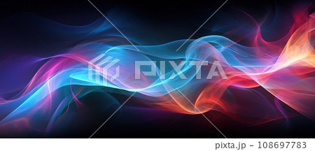 Abstract light air flow effect Abstract light air flow effect 108697783