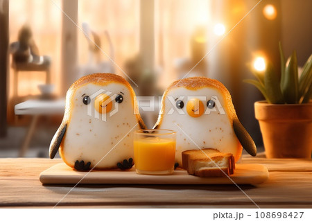 ペンギンのパン 108698427