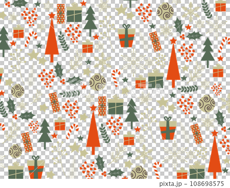 Colorful and pop Christmas background material 2 Colorful and pop Christmas background material 2 108698575