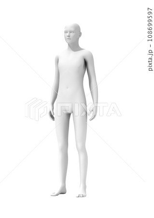 男性の体, 3D モデル 108699597