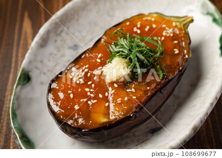 ナスの味噌田楽 108699677