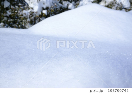 新雪の雪模様 新雪の雪模様 108700743