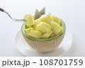 カットしたメロン 108701759
