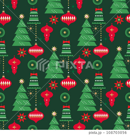 Christmas flat pattern 10 Christmas flat pattern 10 108703056