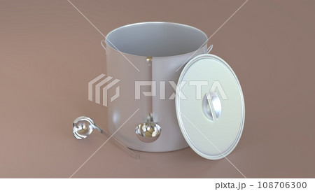 厨房器具、寸胴とお玉 108706300