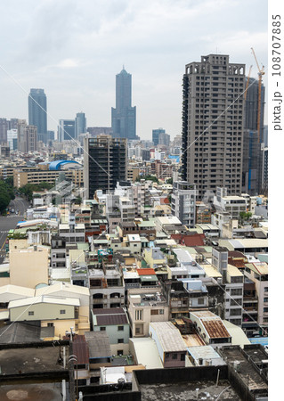 Kaohsiung city panoramic view 108707885