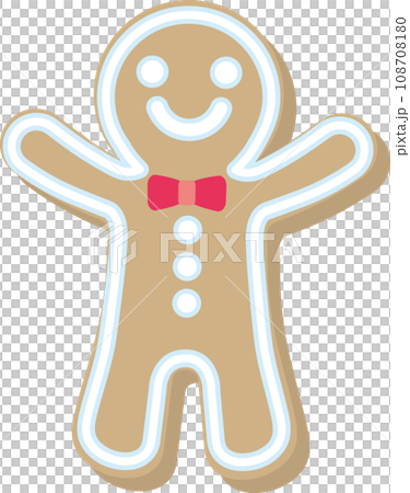 Gingerbread man_boy_Christmas sweets 108708180
